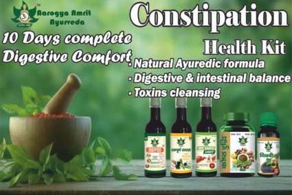 10-Day Constipation Health Kit – Ayurvedic Digestion & Constipation Kit by Aarogya Amrit Ayurveda